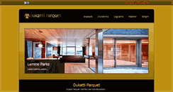 Desktop Screenshot of dukattiparquet.com