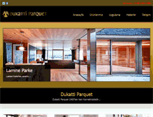 Tablet Screenshot of dukattiparquet.com